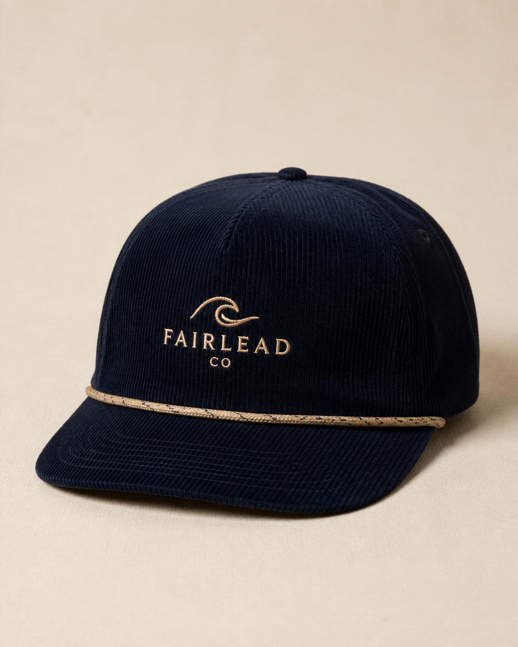 Sail Cap — Navy Corduroy