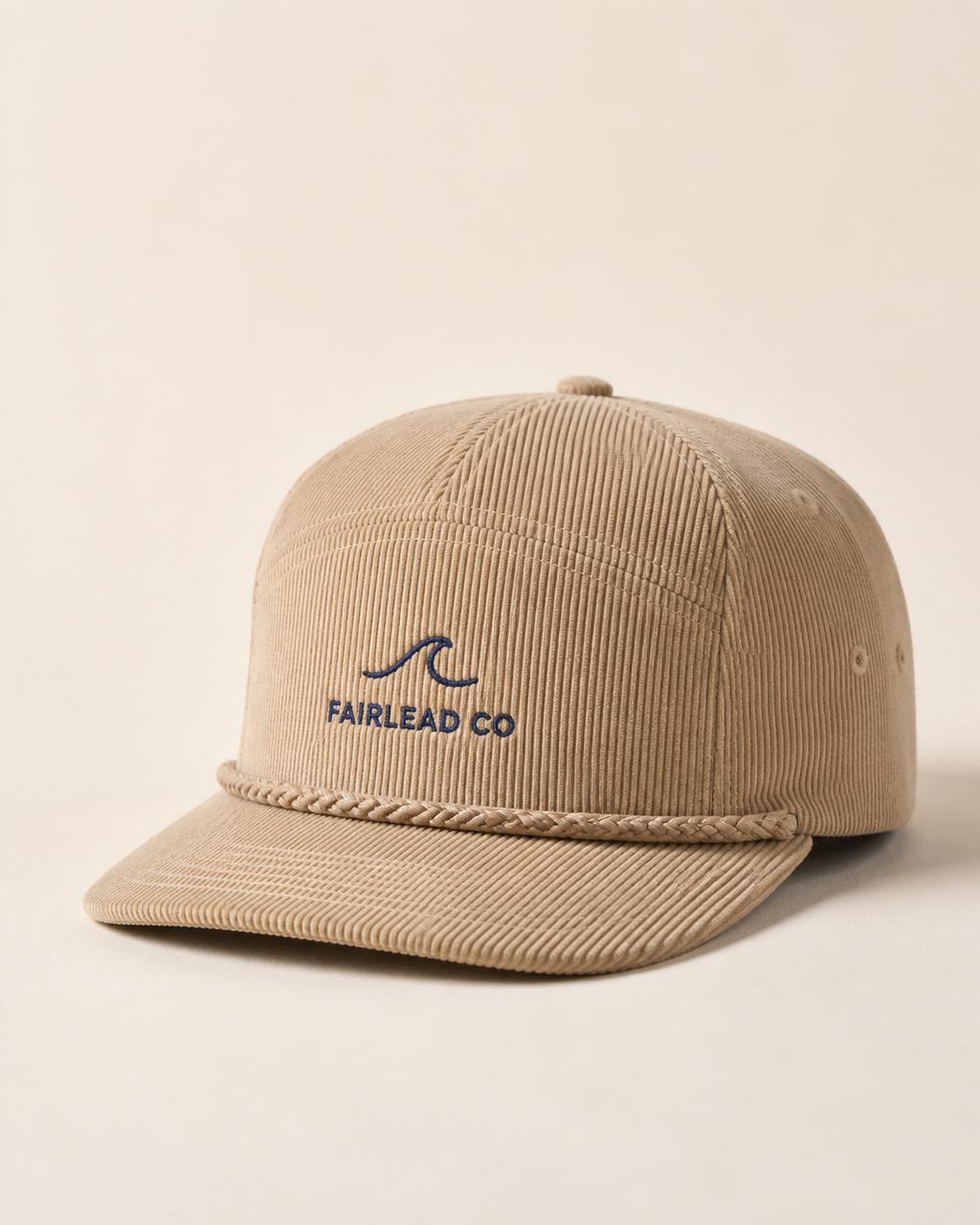 Sail Cap — Tan Corduroy